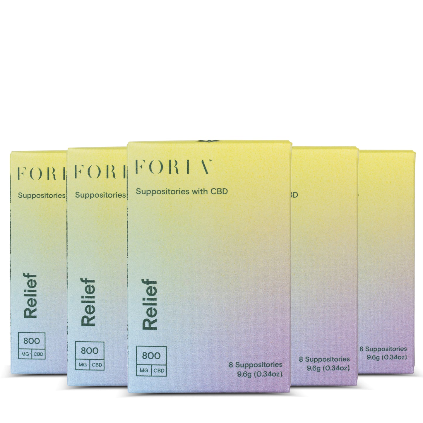 Foria Relief Suppositories With CBD