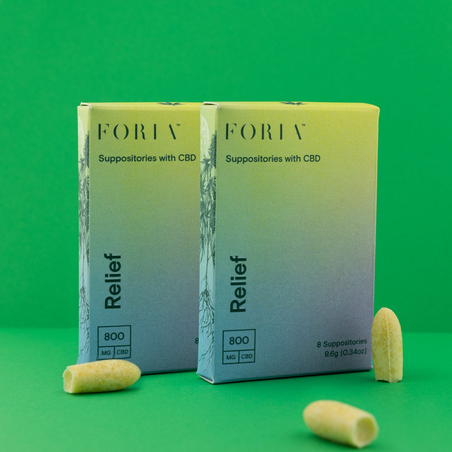 Foria Relief Suppositories With CBD
