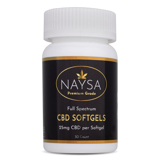 Naysa CBD Full Spectrum Softgels