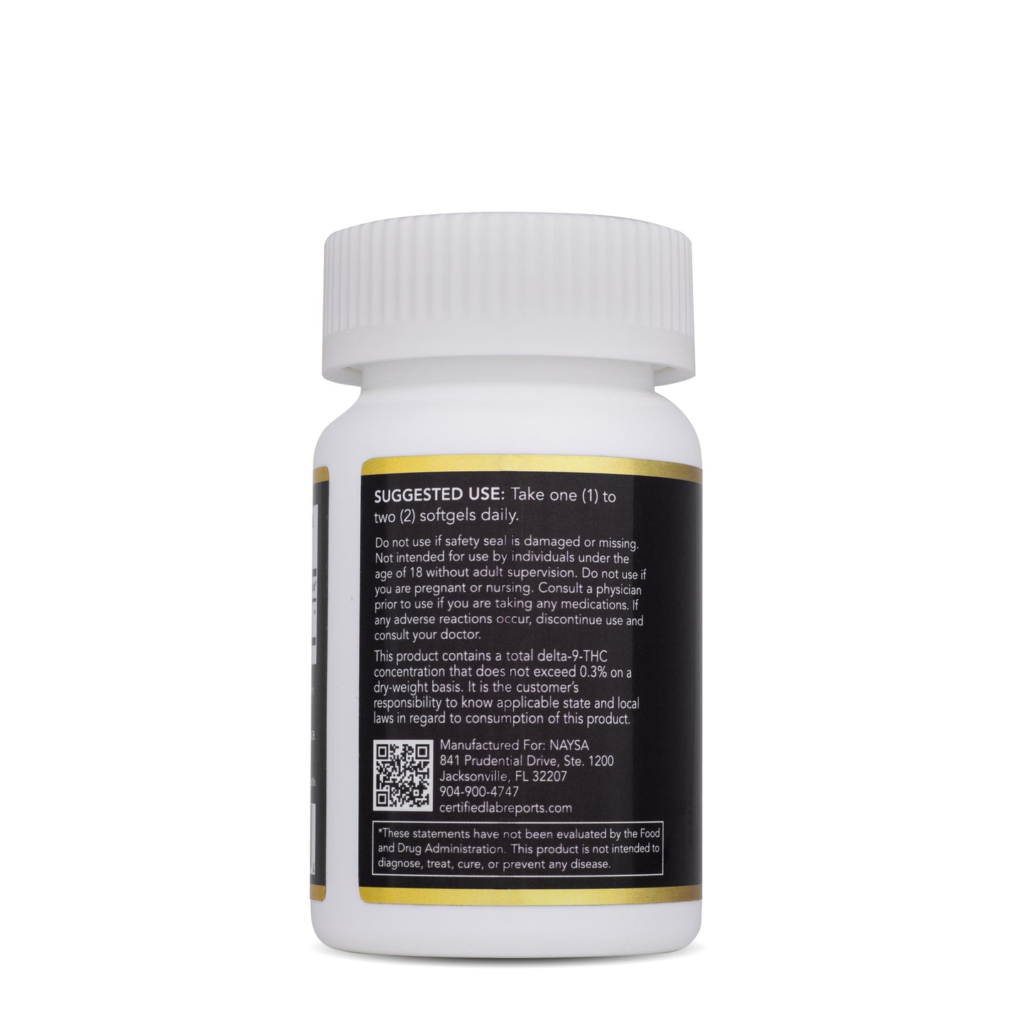 Naysa CBD Full Spectrum Softgels