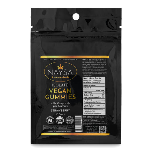 Naysa Isolate Gummies 10-Count