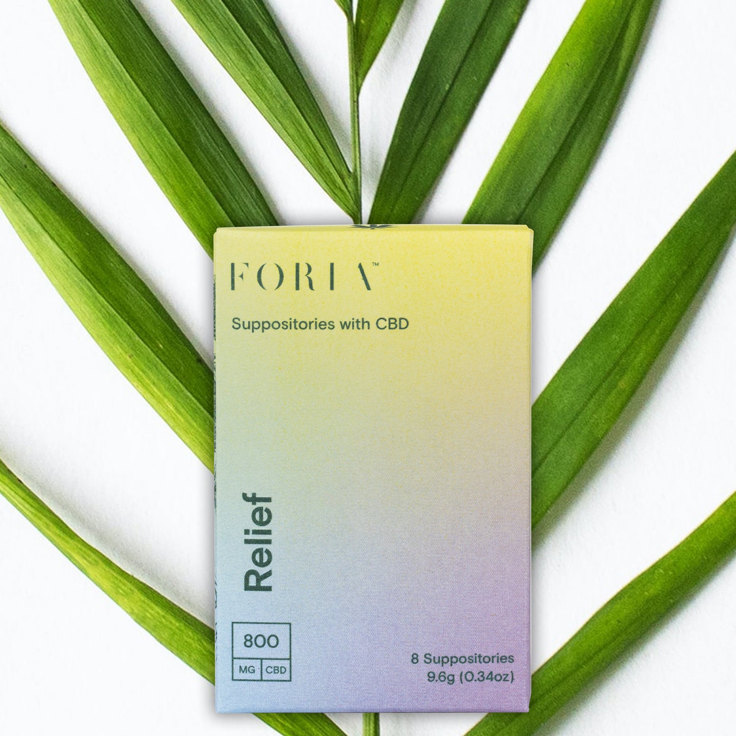 Foria Relief Suppositories With CBD