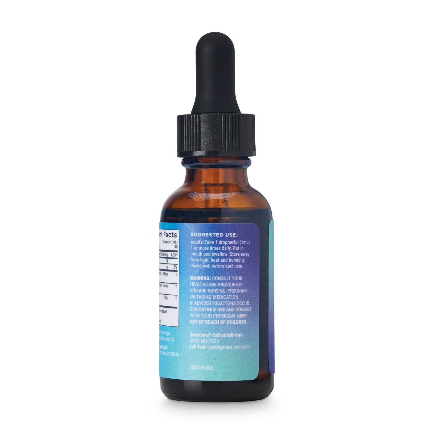 Joy Organics CBG (+CBD) Oil Drops